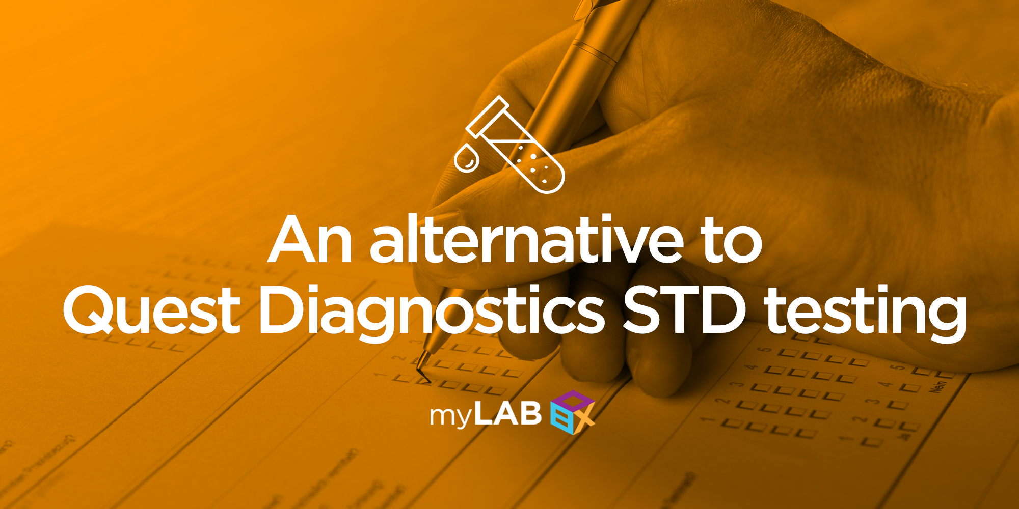An alternative to quest diagnostics std testing easy home testing